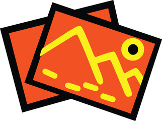 photo camera icon vector illustration