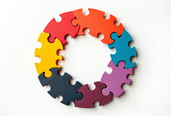 Conceptual multicolored composition of diversity and inclusion