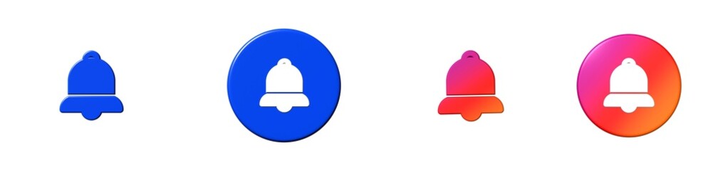 bell christmas 3D icon