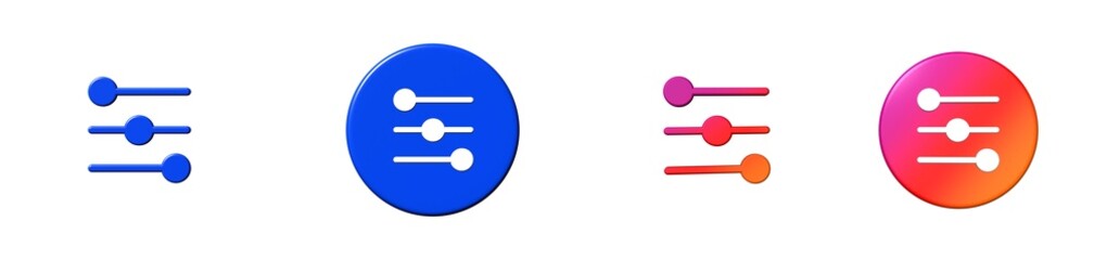 controls essential compilation 3D icon