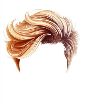 Blonde hair, male undercut hairstyle icon