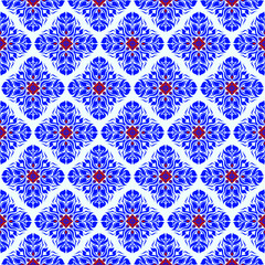 seamless damask pattern