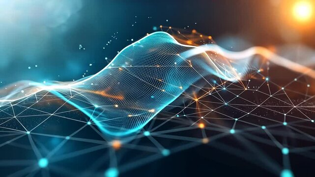 Abstract digital wave network (1)