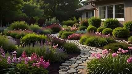 Obraz premium Serene Garden Path