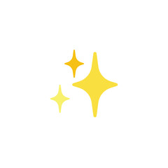 sparkles sparks glitter star shine emoji vector symbol sign icon illustration