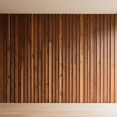 Fototapeta premium Wood slats, vertical lines, timber paneling, natural texture