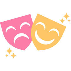 Comedy Mask Element