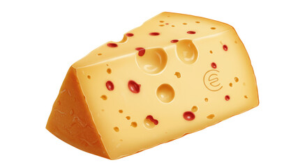Isolated Swiss Cheese