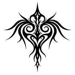Fototapeta premium Tribal tattoo design for t-shirt print and tattoo 