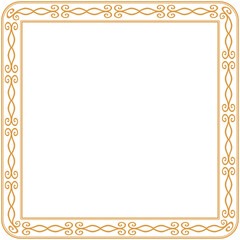 Square Elegant Frame Border 