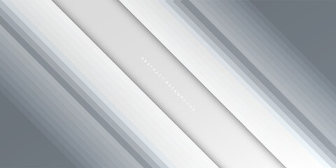 Obraz premium Abstract light silver background vector