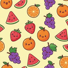 fruit seamless pattern