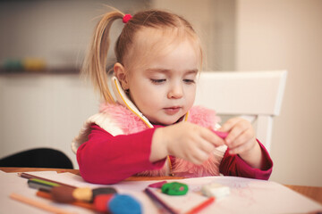 Family at home. Shallow DOF. Developed from RAW; retouched with special care and attention; Small...