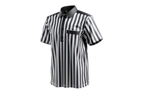 Referee Clothing Isolated On White Background