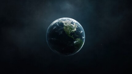 View of earth from space