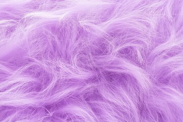 Obraz premium Close-up view of a soft, textured purple fur.