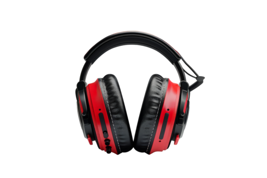 Wireless Sideline Headsets Isolated On White Background