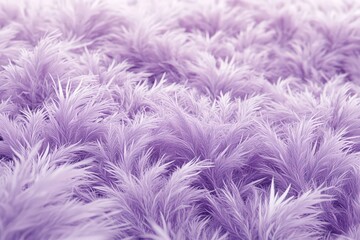 Fototapeta premium Close-up view of a textured purple feather field.