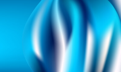 Abstract Silk Fabric Liquid soft pastel blue Light  Wave Background, Smooth  Gradient Modern Art  presentation or mobile wallpaper Design 