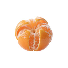 tangerines isolated on white background