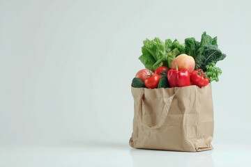 Fresh Produce in Brown Paper Bag (1)