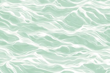 Obraz premium Abstract illustration of flowing, pale green water.