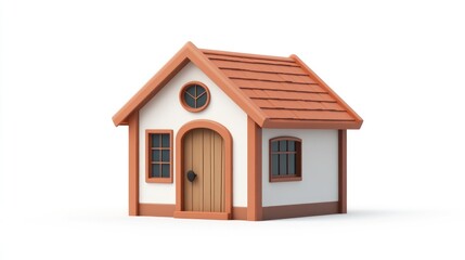 3D cartoon house model