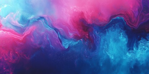 Fototapeta premium Abstract Vibrant Color Painting