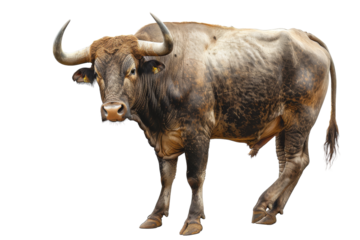 Characteristics of Taurus (April 20 - May 20) Isolated On White Background