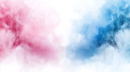 Fototapeta premium Abstract Colorful Cloud Background in Pink and Blue Shades