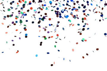 PNG Confetti backgrounds white background celebration
