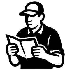 Dad Handyman Illustration