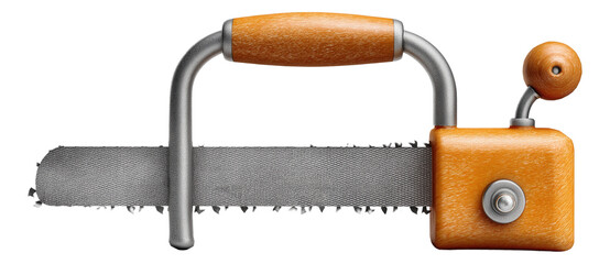 Creative combination of a cheese grater and a hand crank forming an unusual kitchen tool design.