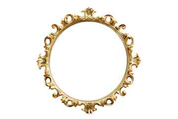 Showcasing Memories: Unique Style Photo Frames Isolated On White Background