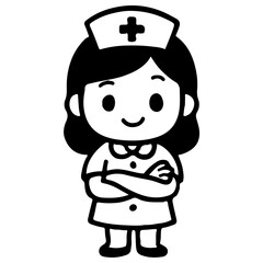 Cure Nurse Illustration