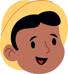 Happy Child Hat Portrait