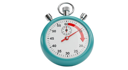Naklejka premium Isolated Stopwatch