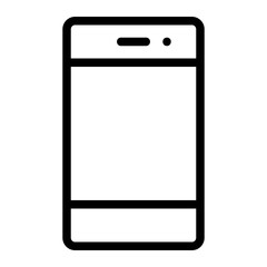 smarthphone line icon
