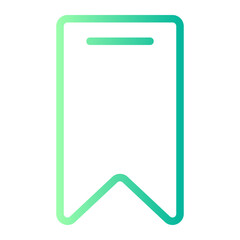 bookmark gradient icon