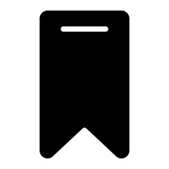 bookmark glyph icon