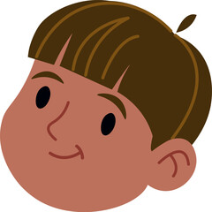 Childs Happy Face Portrait