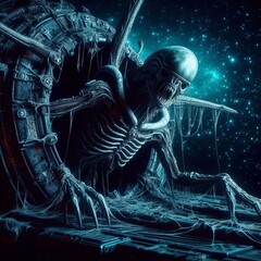 Haunted Alien alien horror exploration