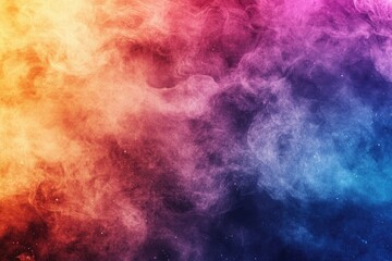 Colorful Smoke Abstract Background
