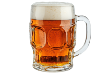 A classic beer stein labeled "Ma Bier" adds traditional charm to your Oktoberfest experience