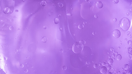 Abstract Purple water bubbles background