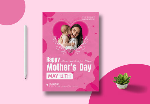 Mothers Day Flyer Layout