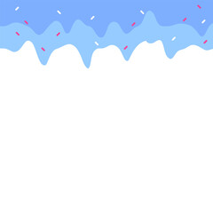 Obraz premium Melting Ice Cream Header