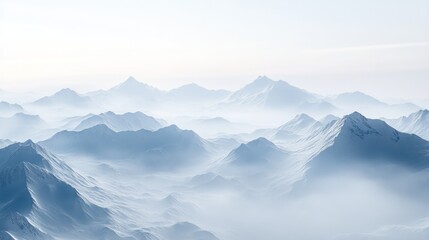 Fototapeta premium Misty Mountains