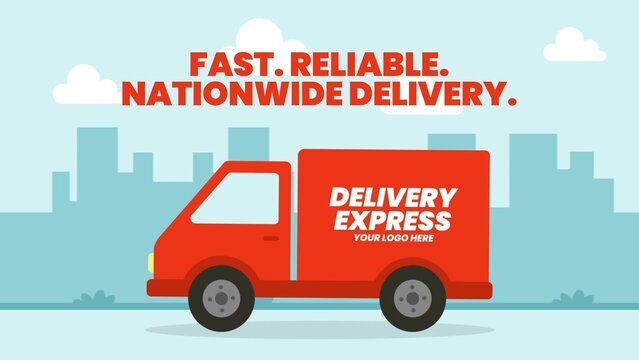 Delivery Service Universal International Order Title Intro