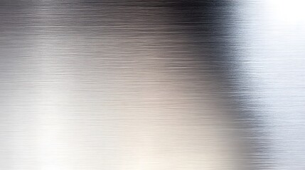 Polished metal surface with subtle light reflections.